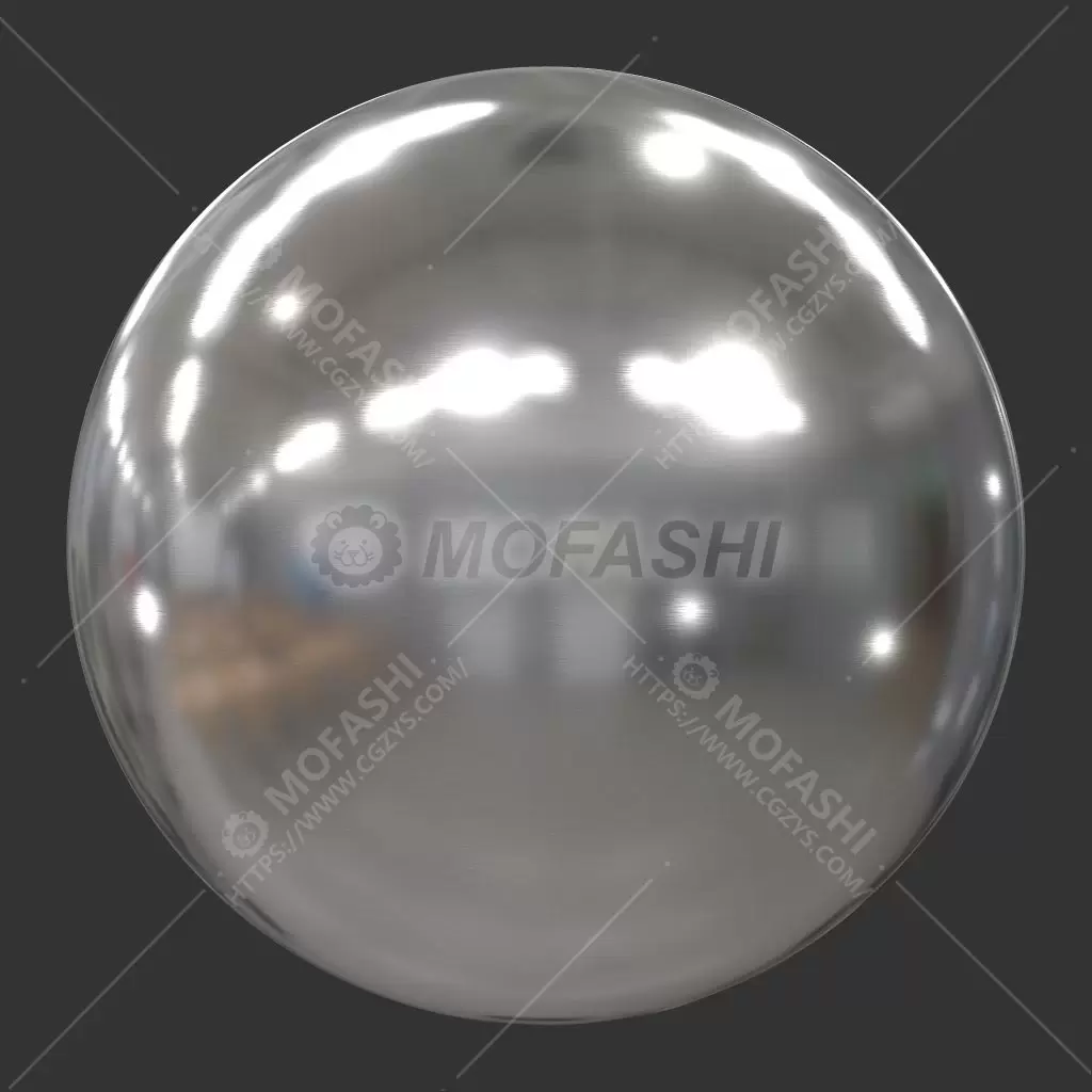 魔法狮-金属贴图-MetalSilverBrushed001