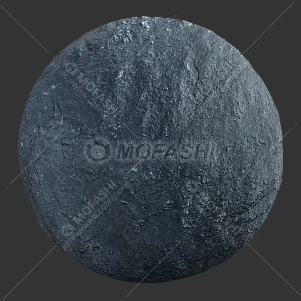 魔法狮-岩石贴图-RockDark010