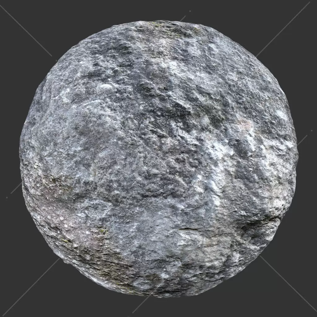魔法狮-岩石贴图-RockDark015