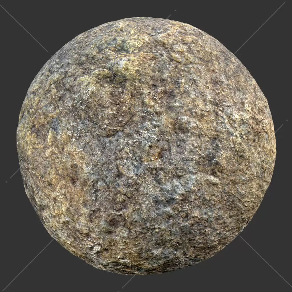 魔法狮-岩石贴图-RockDesert001