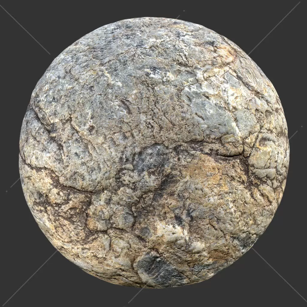 魔法狮-岩石贴图-RockDesert002