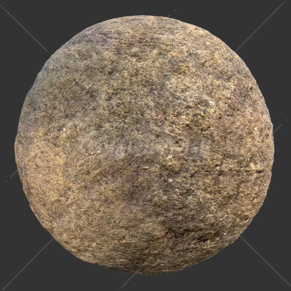魔法狮-岩石贴图-RockDesert004