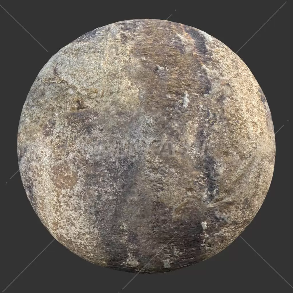 魔法狮-岩石贴图-RockDesert006