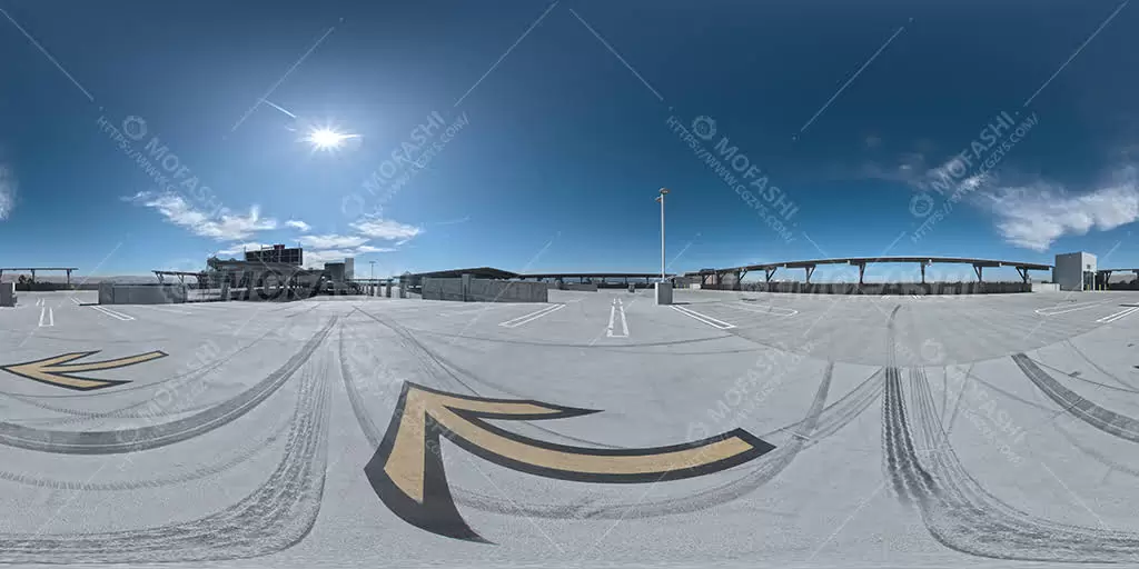魔法师-HDRI-HdrOutdoorCityParkingLotAfternoonClear001_JPG_4K
